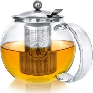 New 40 oz Teabloom Stovetop Kettle and Tea Steeper